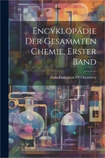 Encyklop�die der gesammten Chemie, Erster Band (Paperback or Softback)