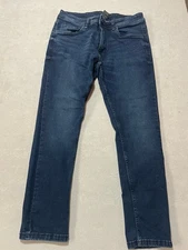 The Perfect Jean NYC Men's 33x28 Blue Skinny Fit Stretch Med Wash Denim