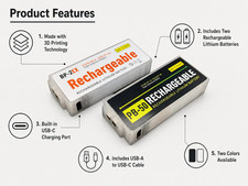 10440 Battery Case Attachment For SONY BP-2EX D-Z555 D-555 D-150 D-250 D-99/90