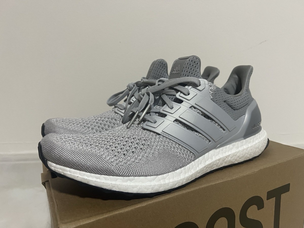 Adidas Ultraboost 1.0 Silver Metallic Men\'s Size 12 Running Shoes JS1632 NEW adidas UltraBoost Silver Metallic for Sale - Authenticity  main image 3