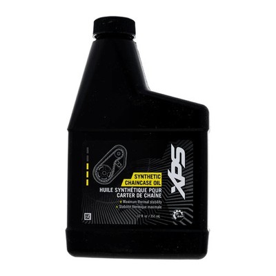 BRP Ski-Doo XPS New OEM Synthetic Chaincase Oil 12 OZ, 779156 Black 