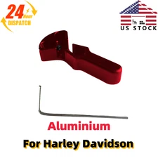 Throttle Lock Cruise Control Lever For Harley Davidson Red Aluminium US