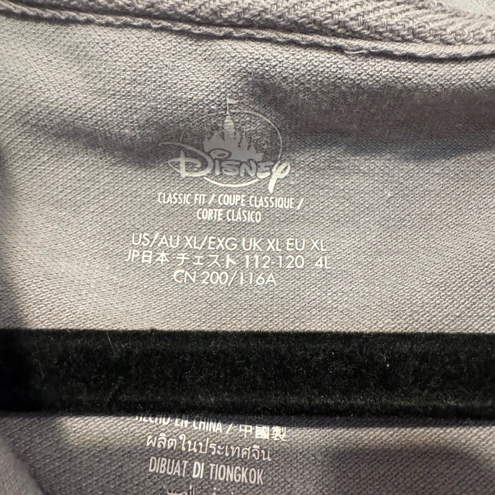 Walt Disney World 50th Gray Polo Shirt with Embroidered Mickey and Castle thumbnail 3