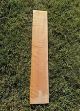 FLAME Maple 🔥 Neck Blank - Luthier Tonewood - 34”x5.9”x1.1” 