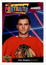 2020-21 Upper Deck UD Portraits #P77 Alec Regula - HKY