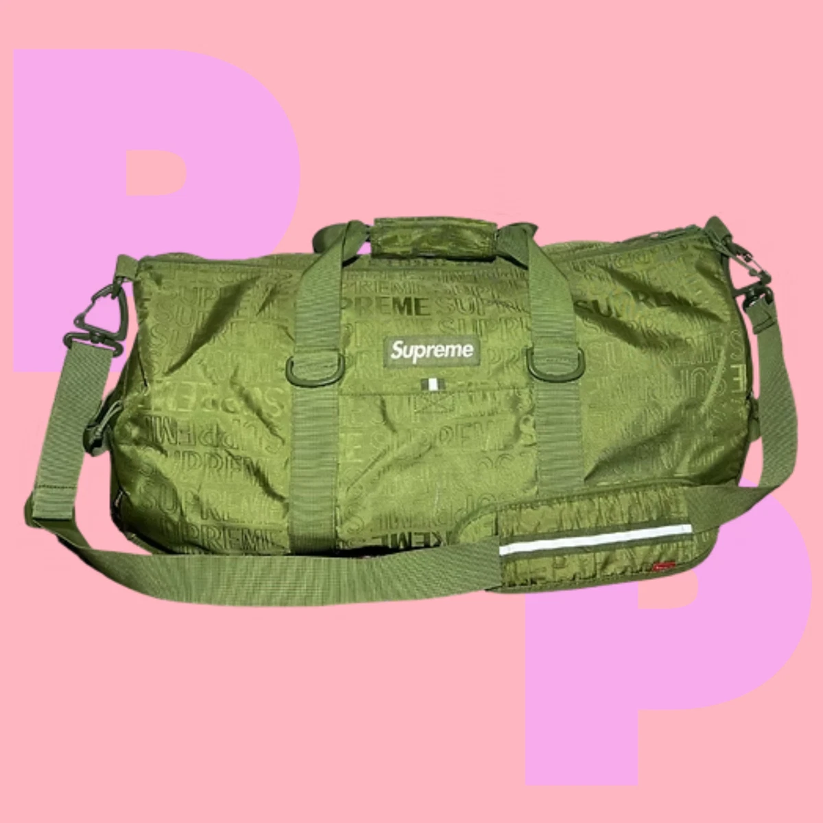 Supreme Green Duffle Bags for Men for sale | eBay
