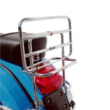 PORTAPACCHI POSTERIORE FACO VESPA PX 125 150 200 ARCOBALENO CROMATO RIBALTINA
