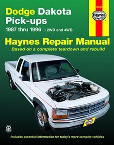 Repair Manual Book Dodge Dakota Pickup Truck Owners | eBay