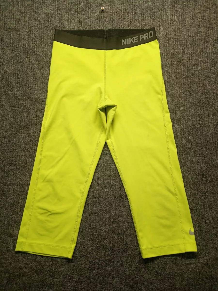 Neon yellow nike clearance leggings