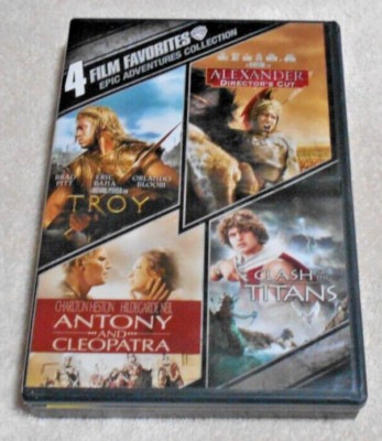 Epic Adventures Collection, 4 Film Features, DVD, Troy, Alexander, Anthony & Cle