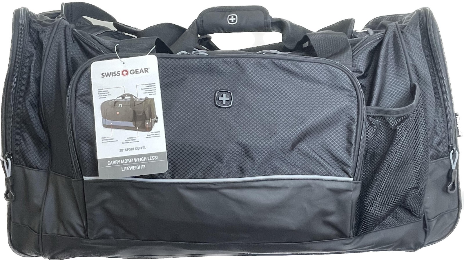 Swiss+Gear 28" Light Weight Sport Duffel Bag SA9000 Brand New With Tags