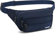 Bumbags and Fanny Packs Plus Size for Women Ladies Men Waterproof Large Capacity