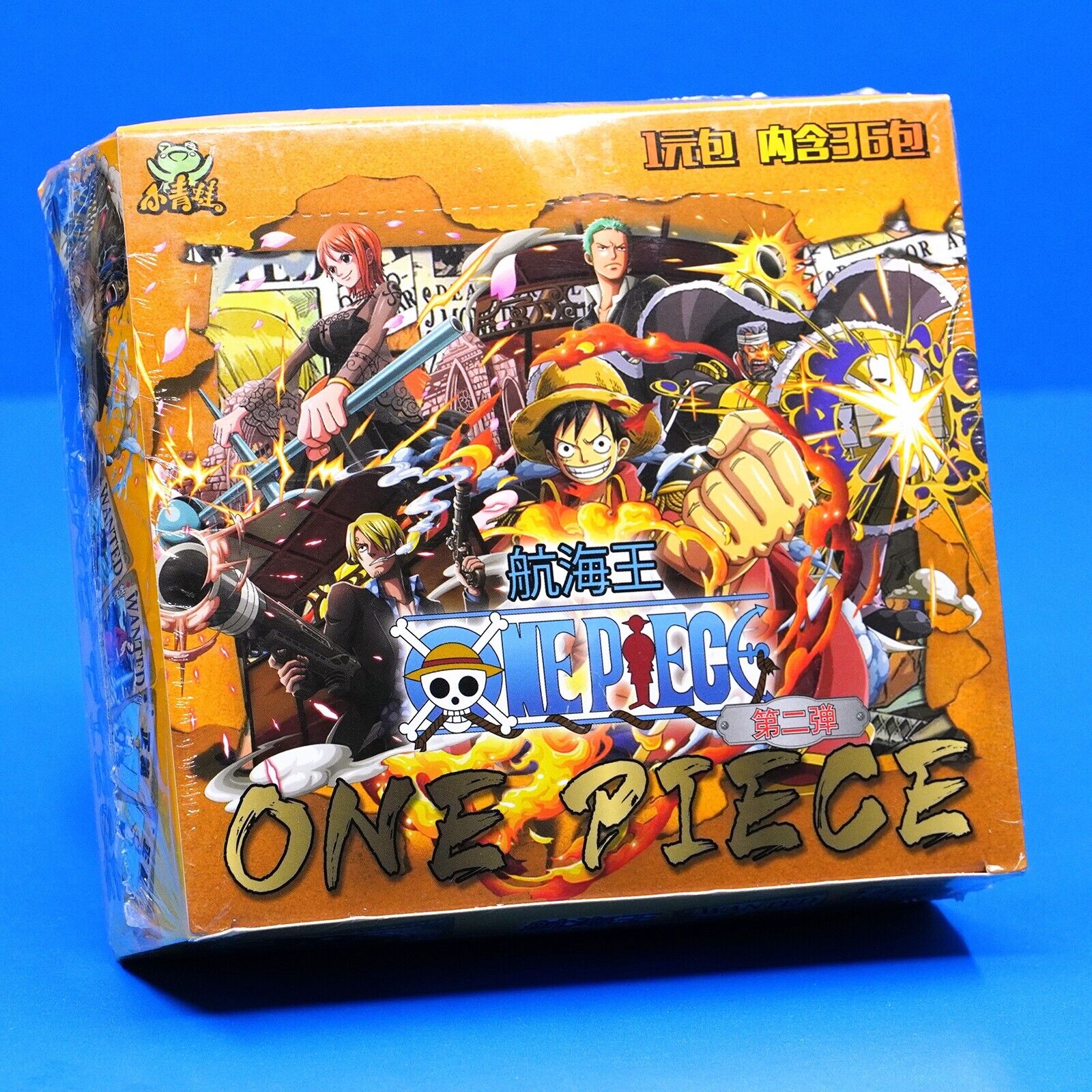 SEALED One Piece Trading Cards Booster Box  Anime TCG CCG Orange - US Seller