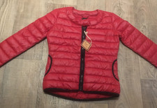 Bnwt Replay Jacket Womens'ladies Black/red Size Small