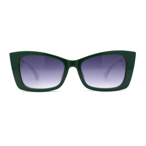 Gafas de sol de plástico para mujer de plástico gótico cuadrado con ojos de gato - Imagen 3 de 21
