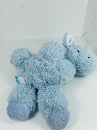 Manhattan Toy Unicorn Plush Floppies Baby Blue 7" Stuffed Animal Toy 2017 - Picture 5 of 8