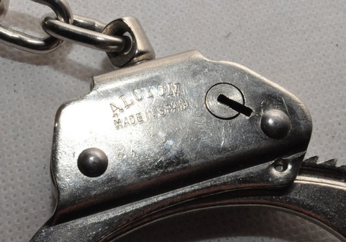 ALCYON Handschellen // Handfesseln // Original deutsche Polizei // Handcuffs No1 - Bild 2 von 2