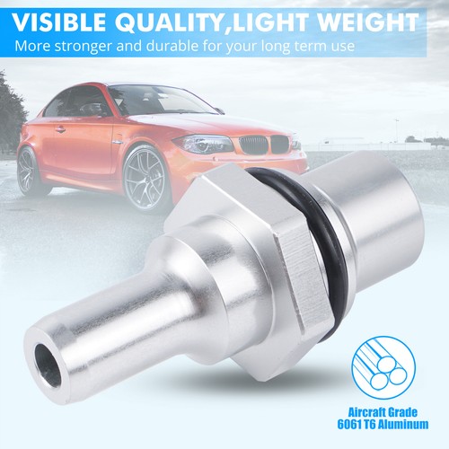 Valvola PCV per BMW Serie 1 E82 E88 2007-2013 Serie 1 M 1M 135i N54 Motore Anodizzato Argento - Foto 2 di 9