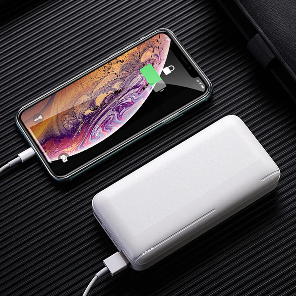 20000mAh Fast Charging Power Bank Portable External Battery Pack 5V 2A  