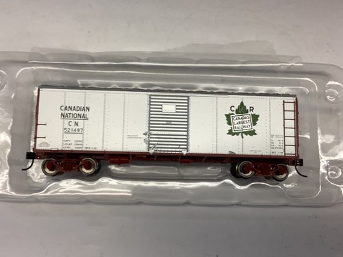 Bowser #42840 escala HO “Canadian National” hoja de arce 40' caja coche Rd. #521497 | Zustand: New