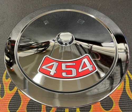 NEW 454 Air Cleaner Decal Sticker for Chevrolet C10 Corvette Classic GM USA - Picture 2 of 6