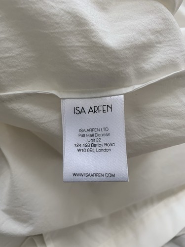 Isa Arfen Relaxed Founce Top White UK12 - Picture 15 of 18