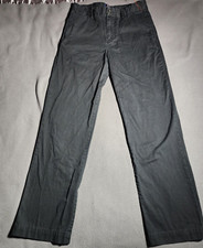 Polo Ralph Lauren Pants Women Size 16 Black Ankle Casual Belt Loops Button Zip