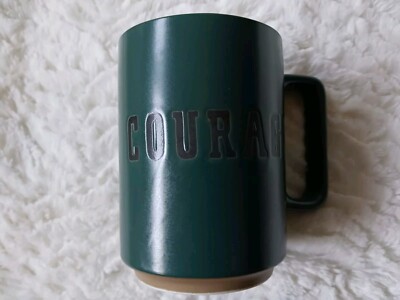 Dark Green Courage Mug By Fringe 