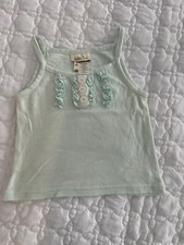 Matilda Jane Aqua stripe tank top 2