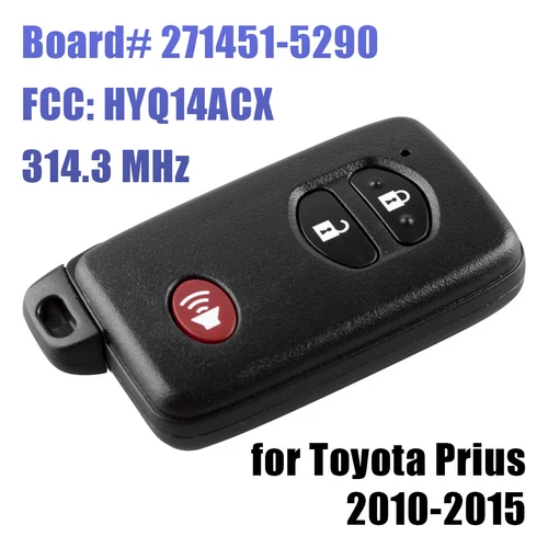 For Toyota Prius 2010 2011 2012 2013 2014 2015 Smart Remote Key Fob HYQ14ACX US