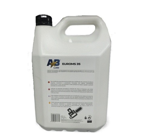 ACEITE DE ENGRASE CADENA AB EUROMS 35 PARA MOTOSIERRAS 5 LITROS
