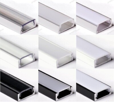 1506 Alu Profil Aluminium 15x6mm Für LED Strip Rigid 1M 1Meter