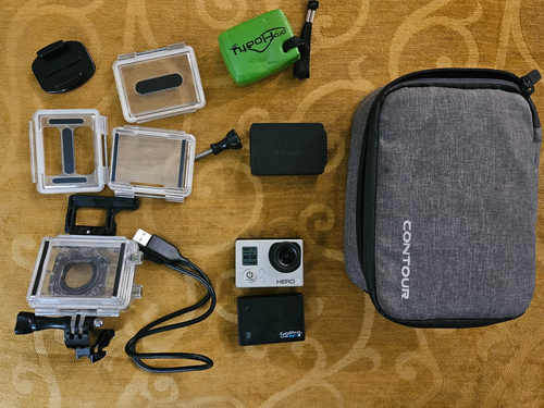 GoPro Hero 3 Action Camera Bundle Lot - See Pictures