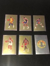 1991-92 Panini Michael Jordan #190 Gold Foil Sticker + All NBA Set🏆🏆