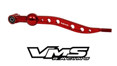VMS RACING BILLET SHORT THROW SHIFTER LEVER FOR 88-00 HONDA ACURA B/D SERIES RED