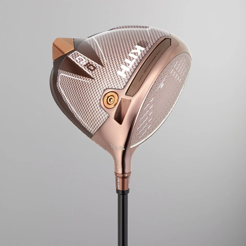 Kith Taylormade Qi10 Driver 9.0 Rose Gold | RH | S-Flex