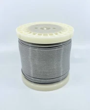 49 Strand Stainless Steel Cable Vinyl Coated 1.4mm 400 lb 500' -100 1.8mm crimps