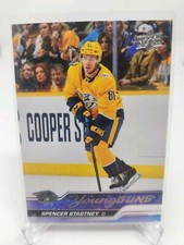 2023-24 Upper Deck Young Guns Spencer Stastney YG SP RC Card #238 BUF
