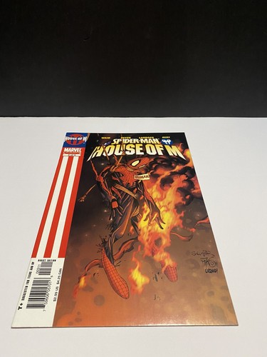 2005 Marvel Spider-Man House of M 1-5 Limited Series Comic Set VF+ To NM - Picture 6 of 11