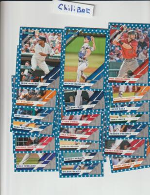2019 Donruss INDEPENDENCE DAY PARALLELS *SP* U-PICK YOUR CARD FREE SHIPPING