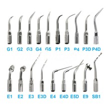 Dental Ultrasonic Scaler Perio Endo Tip Fit EMS Woodpecker G/P/E 63 Types Option