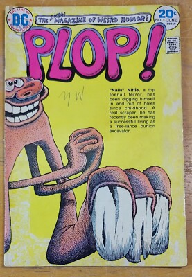 Plop! Comic Book # 5, Magazine of Weird Humor DC Comics June 1974