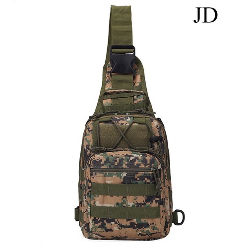 Tactical Shoulder Bag Messenger Sling Chest Pack Military Molle Outdoor Backpack - Picture 14 of 18