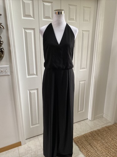 Neu mit Etikett Reiss Yeva Trägeroverall in Schwarz 8 425 $ - Bild 1 von 11