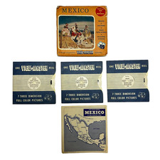 Vintage Sawyer's View-Master 3 Reel Pack 21 Views Mexico Vacationland Series