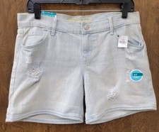 NWT Old Navy Womens Size 6 R Boyfriend Distressed 3.5" Inseam Jean Shorts