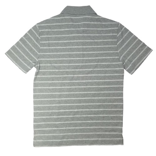 George Mens Striped Polo Shirt Grey Size 34-36 - Picture 7 of 11