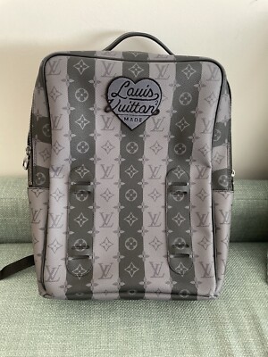 Louis Vuitton Limited edition Nigo Utilitary Eclipse Striped Backpack