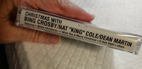 Cassette Tape Christmas Songs With Bing Crosby/ Nat King Cole /Dean Martin NEW - Picture 2 of 3
