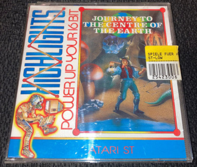 Atari ST Highlights Power Up Your 16 Bit Journey to the Centre of the Earth 3,5''